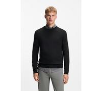 BOSS Maglione in cotone con logo ricamato - Style Asac_C, 50508766 Nero S