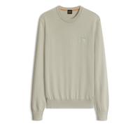 BOSS Maglione in misto cotone con patch con logo - Style Kanovano_S, 50527583 Beige chiaro XL