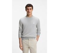 BOSS Maglione in misto cotone con patch con logo - Style Kanovano_S, 50527583 Grigio chiaro XL