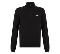 Boss - Maglione K_Ever-X con zip a un quarto - - Knitwear - Uomo - Nero - XL