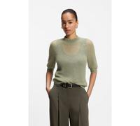 BOSS Maglione lavorato in misto alpaca a coste - Style Fewe, 50564437 Calce M
