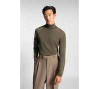 BOSS Maglione regular fit a collo alto in lana merino - Style Musso-P, 50468262 Marrone XL
