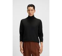 BOSS Maglione regular fit a collo alto in lana merino - Style Musso-P, 50468262 Nero M