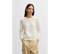 BOSS Maglione relaxed fit in cotone - Style Fovila, 50540213 Bianco M
