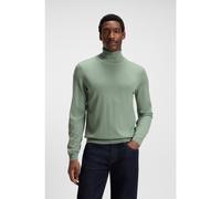 BOSS Maglione slim fit a collo alto in lana merino extra fine - Style Musso-P, 50468262 Calce XL