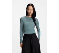 BOSS Maglione slim fit in lana merino - Style Ferpina, 50544987 Celeste S