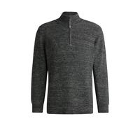BOSS Maglione Troyer mélange da equitazione - Style TROYER KNITWEAR DARK, B6M1001 Grigio XL