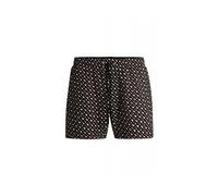 BOSS Boxer da mare ad asciugatura rapida interamente foderati con stampa del monogramma - Style Manu new, 50515720 Nero S