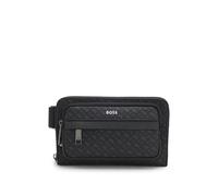 BOSS Marsupio con monogramma e logo goffrato in lamina - Style Zair_MN_Crossover, 50552633 Nero pz.
