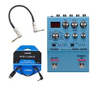 Boss MD-200 Modulation Pedal + BMIDI-1-35 MIDI-TRS + cavo patch Keepdrum