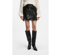 BOSS Minigonna dalla linea svasata con paillettes all-over - Style C_Vycole, 50568295 Nero 42