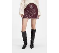 BOSS Minigonna dalla linea svasata con paillettes all-over - Style C_Vycole, 50568295 Rosso scuro 42