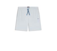 BOSS Bermuda in cotone elasticizzato con logo ricamato - Style Mix&Match Short CW, 50515314 Celeste XXL