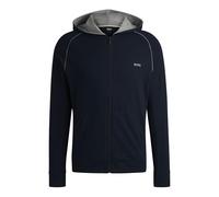 BOSS Giacca di felpa 'Mix&Match' marino / grigio, Taglia XXL