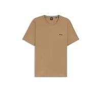 BOSS T-shirt in cotone elasticizzato con logo ricamato - Style Mix&Match T-Shirt R, 50515312 Beige L