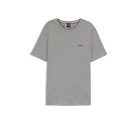 BOSS T-shirt in cotone elasticizzato con logo ricamato - Style Mix&Match T-Shirt R, 50515391 Grigio XXL