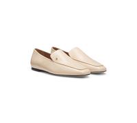 BOSS Mocassini penny in pelle con monogramma Double B - Style Charlize_Loafer_LTS, 50557644 Beige chiaro 42