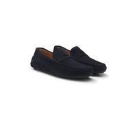 BOSS Mocassini penny in pelle scamosciata - Style Noel_Mocc_sdpeb, 50541750 Blu scuro 46