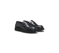 BOSS Mocassini penny in pelle spazzolata - Style Eleri_Mocc_BO, 50548761 Nero 35