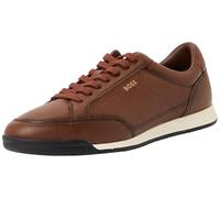 BOSS Nitan_Lowp_bu, Allenatori a Basso Profilo Uomo, Marrone Medio, 40 EU