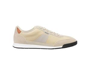 BOSS Nitan_Lowp_nymith 10271652 01, Allenatori a Basso Profilo Uomo, Beige Aperto, 45 EU