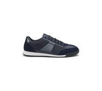 Hugo Boss Sneakers basse Nitan, rifiniture lavorate, Blu scuro 41