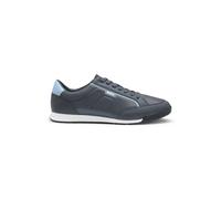 BOSS Nitan_Lowp_txthem, Allenatori a Basso Profilo Uomo, Blu Navy, 45 EU
