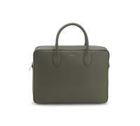 Boss Northon Cartella Vera Pelle 38 cm oliva