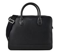 BOSS Borsa portadocumenti in pelle riciclata con motivo a monogramma - Style Northon_M_Doc. Case, 50573486 Nero pz.