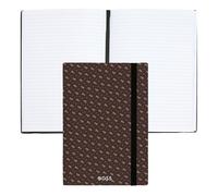 BOSS Notitieboek A5 Monogram Camel Lined Kameel.