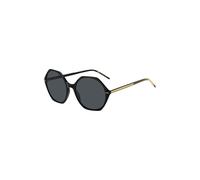 BOSS Occhiali da sole in acetato nero con montatura squadrata - Style BOSS 1585/S7C556IR, 58114847 Nero pz.