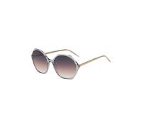 BOSS Occhiali da sole in acetato trasparente con montatura esagonale - Style BOSS 1585/SKB756PR, 58114876 Grigio chiaro pz.