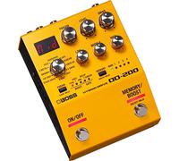 BOSS OD-200 Pedale per Chitarra Hybrid Drive, design ibrido con circuitazione analogica e digitale, 12 modalità drive
