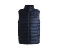 BOSS Odeno1 Gilet Impermeabile Slim Fit da Uomo con Logo Toppa, Blu Scuro 404., 52