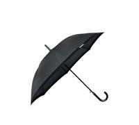 BOSS Ombrello da città grigio scuro a spina di pesce con manico in similpelle - Style Umbrella Chevron Dark Grey, 58837104 Grigio scuro pz.