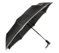 BOSS Ombrello tascabile con bordo grigio - Style Pocket umbrella Gear Black, 58093678 Nero pz.