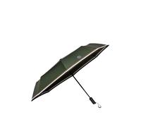 BOSS Ombrello tascabile verde con Double B e righe Signature - Style Pocket umbrella Varsity Forest Green, 58837101 Verde scuro pz.