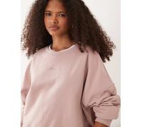 BOSS Orange - Felpa rosa polvere in coordinato S