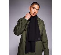 BOSS Orange - Foxon - Sciarpa nera-Nero One Size