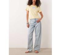 BOSS Jeans relaxed fit con gamba a palloncino - Style C_BALOON HR 1.0, 50558722 Celeste 30/30