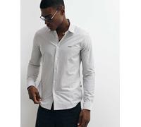 BOSS Orange - My soft - Camicia slim verde a righe M