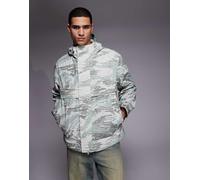 BOSS Orange - Ocombo - Giacca grigia con stampa mimetica argento-Grigio 48