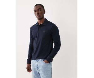 BOSS Orange - Passerby - Polo a maniche lunghe blu navy M