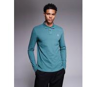 BOSS Orange - Passerby - Polo verde a maniche lunghe XS