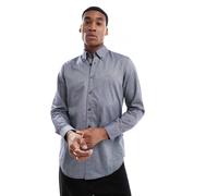BOSS Orange - Rickert - Camicia Oxford a maniche lunghe blu navy S