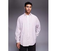 BOSS Orange - Ricoplus - Camicia vestibilità classica viola pastello M