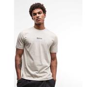 Boss Orange - T-shirt beige con fettuccia con logo-Neutro S