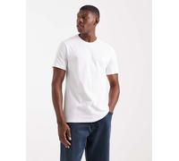 BOSS Orange - Tales - T-shirt bianca con riquadro con logo-Bianco XS