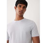 BOSS Orange - Tales - T-shirt grigio chiaro con riquadro con logo 2XL
