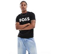 BOSS Maglietta 'Thinking 1' nero / bianco, Taglia XXXL